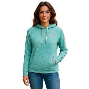 Under Armour L/S Shirt Top Light Hoodie Pullover Small Gym Casual